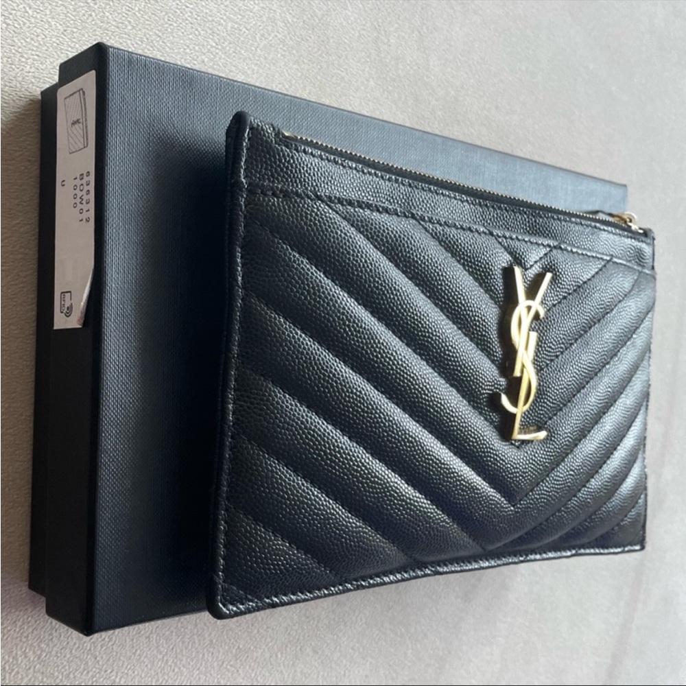 Authentic YSL Wallet - Picture 3 of 9